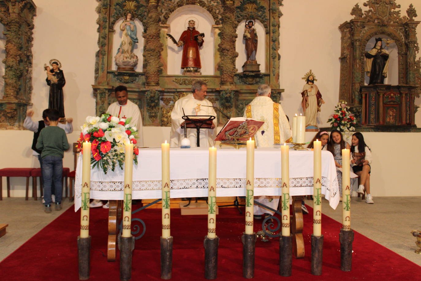 Encuentro de seis imágenes de San Isidro para bendecir los campos del Alto Alagón