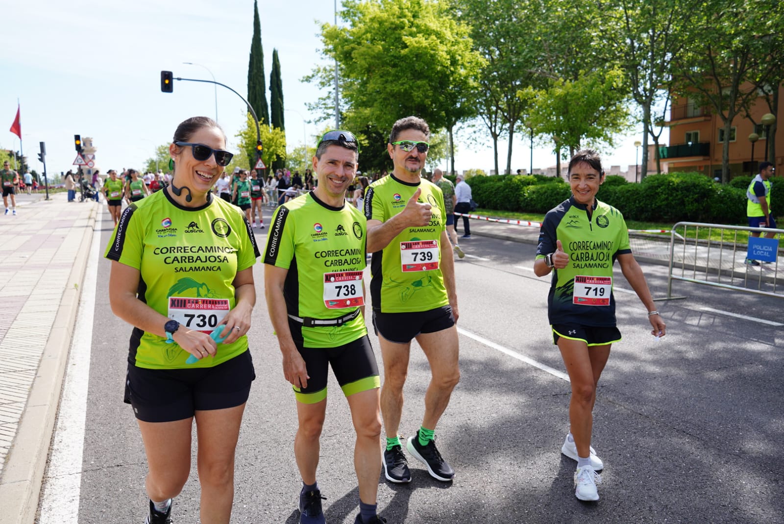 Adrián Martín y Ester Rodríguez se proclaman vencedores de la XIII Carrera Cívico-Militar San Fernando