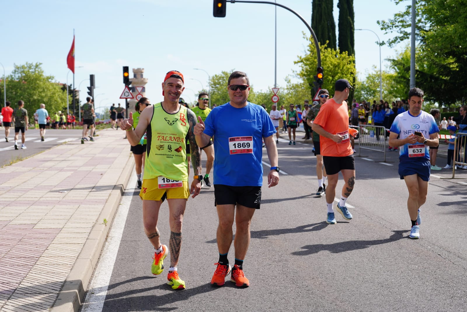 Adrián Martín y Ester Rodríguez se proclaman vencedores de la XIII Carrera Cívico-Militar San Fernando