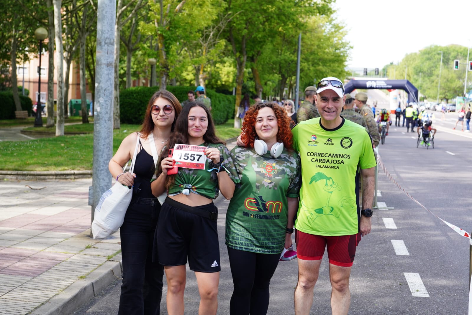 Adrián Martín y Ester Rodríguez se proclaman vencedores de la XIII Carrera Cívico-Militar San Fernando