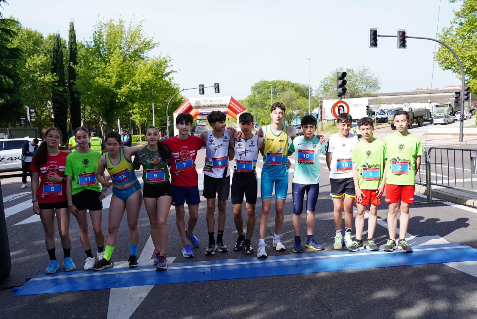Adrián Martín y Ester Rodríguez se proclaman vencedores de la XIII Carrera Cívico-Militar San Fernando