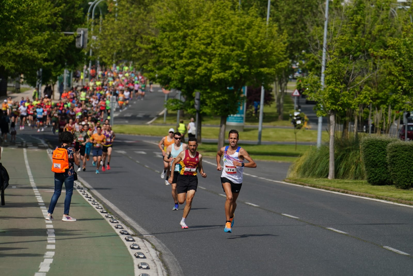 Adrián Martín y Ester Rodríguez se proclaman vencedores de la XIII Carrera Cívico-Militar San Fernando