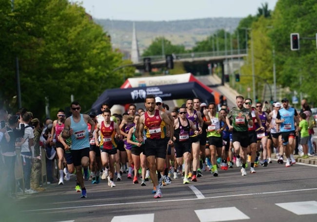 Participantes de la decimotercera Carrera Cívico-Militar San Fernando