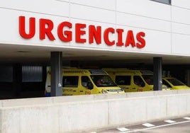 Urgencias en el Hospital de Salamanca.