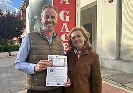 Luis Miguel Martín Bernal y su esposa han sido los agraciados en el sorteo de entradas para ver a Marco Pérez en Las Ventas.