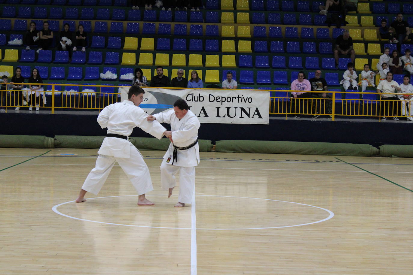 Baile y kárate en el pabellón municipal de Béjar