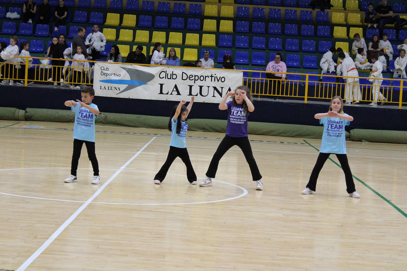 Baile y kárate en el pabellón municipal de Béjar