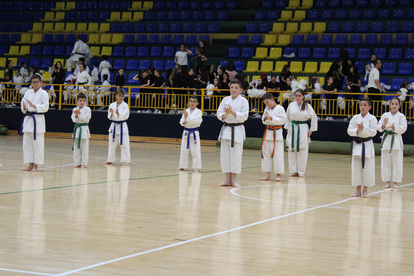 Baile y kárate en el pabellón municipal de Béjar