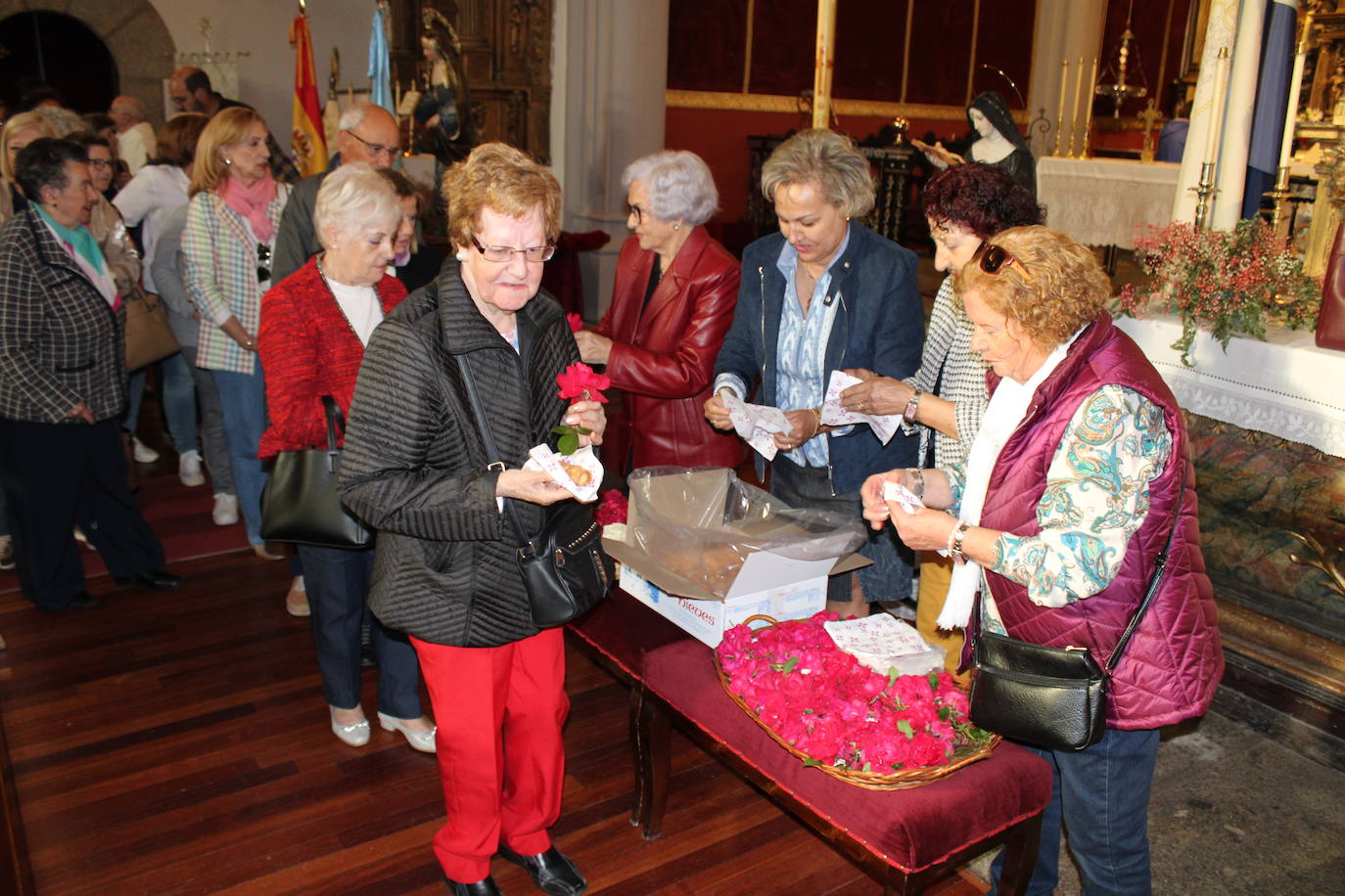 Béjar mantiene el culto a Santa Rita