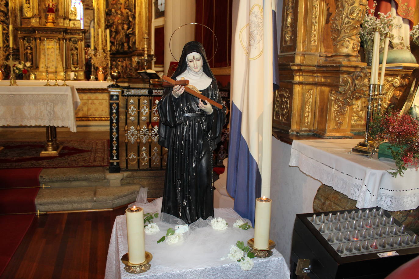 Béjar mantiene el culto a Santa Rita