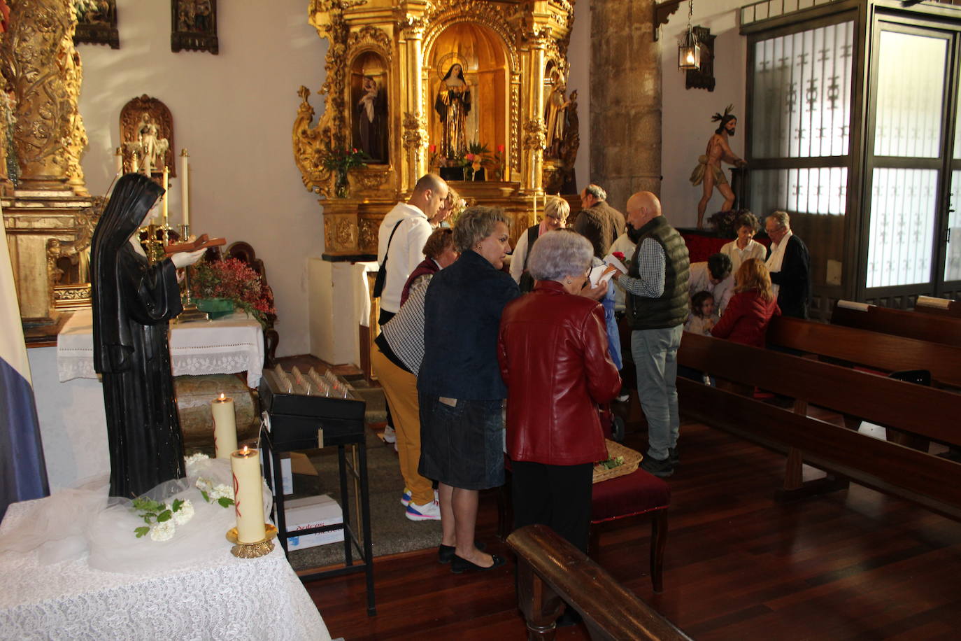 Béjar mantiene el culto a Santa Rita