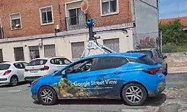 El coche de Google Maps en Salamanca.