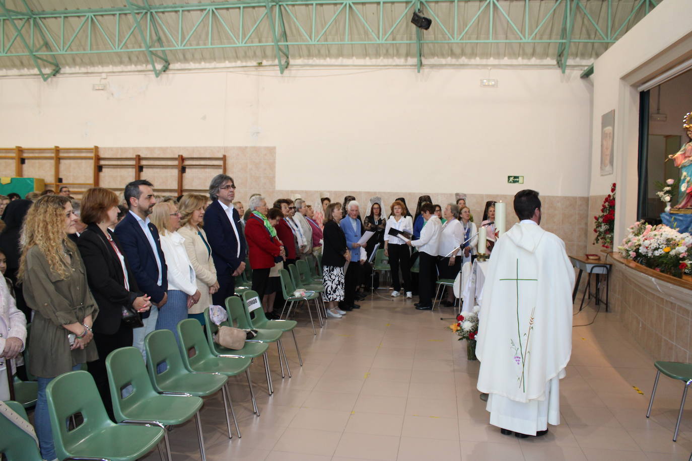 Béjar se vuelca con María Auxiliadora