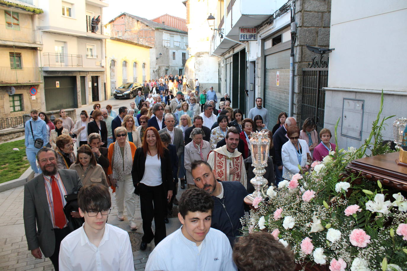 Béjar se vuelca con María Auxiliadora