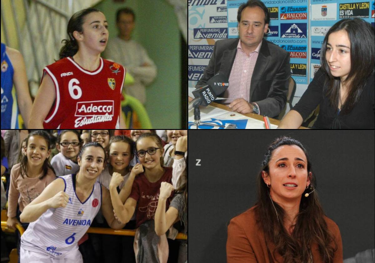 De la niña que visitó Salamanca con Estudiantes a capitana eterna de Avenida: así ha cambiado Silvia Domínguez