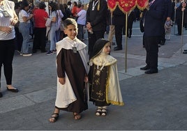 Cayetana, la pequeña de Malagón que representó a Santa Teresa.