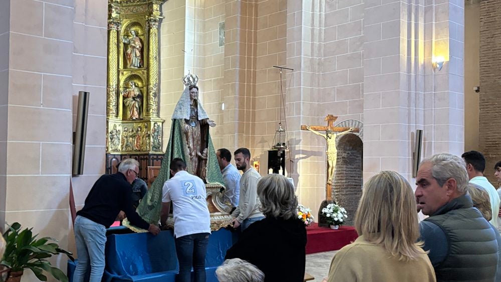 Cantalapiedra rinde culto a la Virgen de la Misericordia