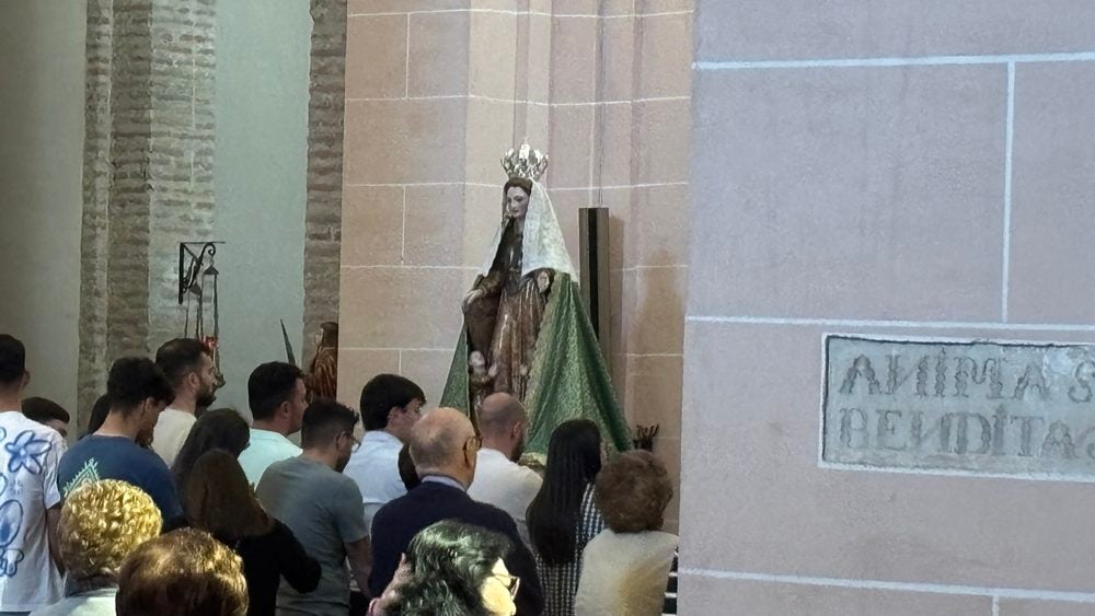 Cantalapiedra rinde culto a la Virgen de la Misericordia