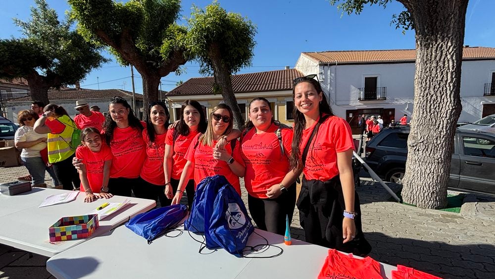 Pasos saludables a favor de la Asociación de Padres de Niños Sordos de Salamanca en Paradinas