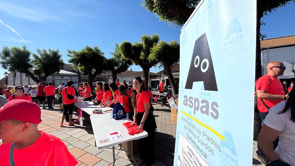 Pasos saludables a favor de la Asociación de Padres de Niños Sordos de Salamanca en Paradinas