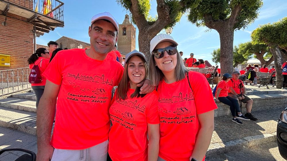 Pasos saludables a favor de la Asociación de Padres de Niños Sordos de Salamanca en Paradinas