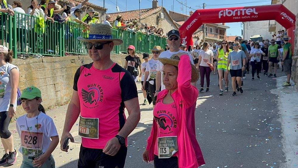 Alrededor de 400 participantes en la V Cross Trail de Malpartida