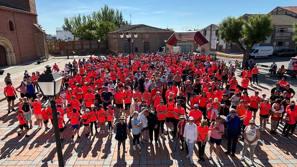 Pasos saludables a favor de la Asociación de Padres de Niños Sordos de Salamanca en Paradinas