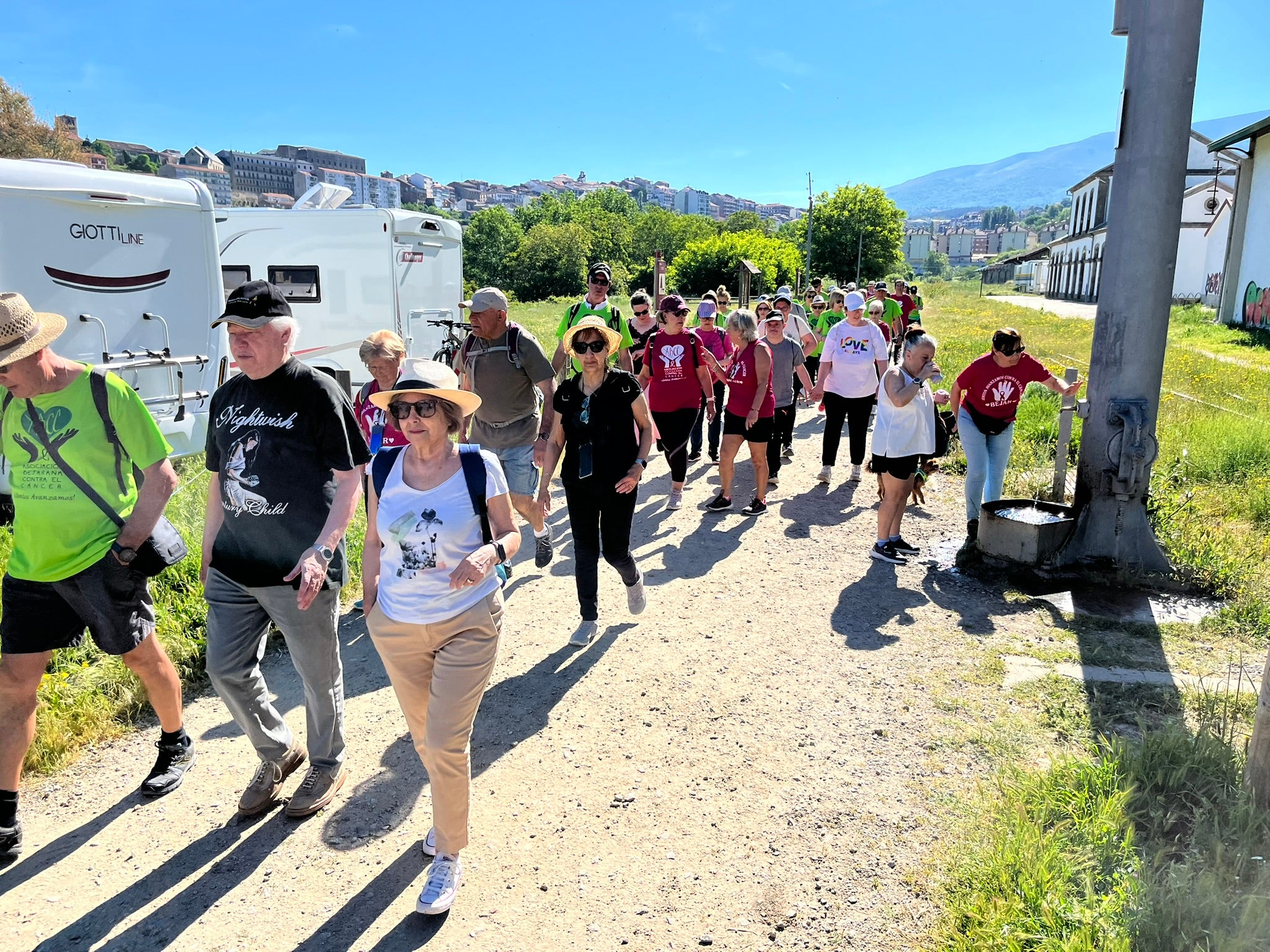 Béjar camina a buen ritmo contra el cáncer
