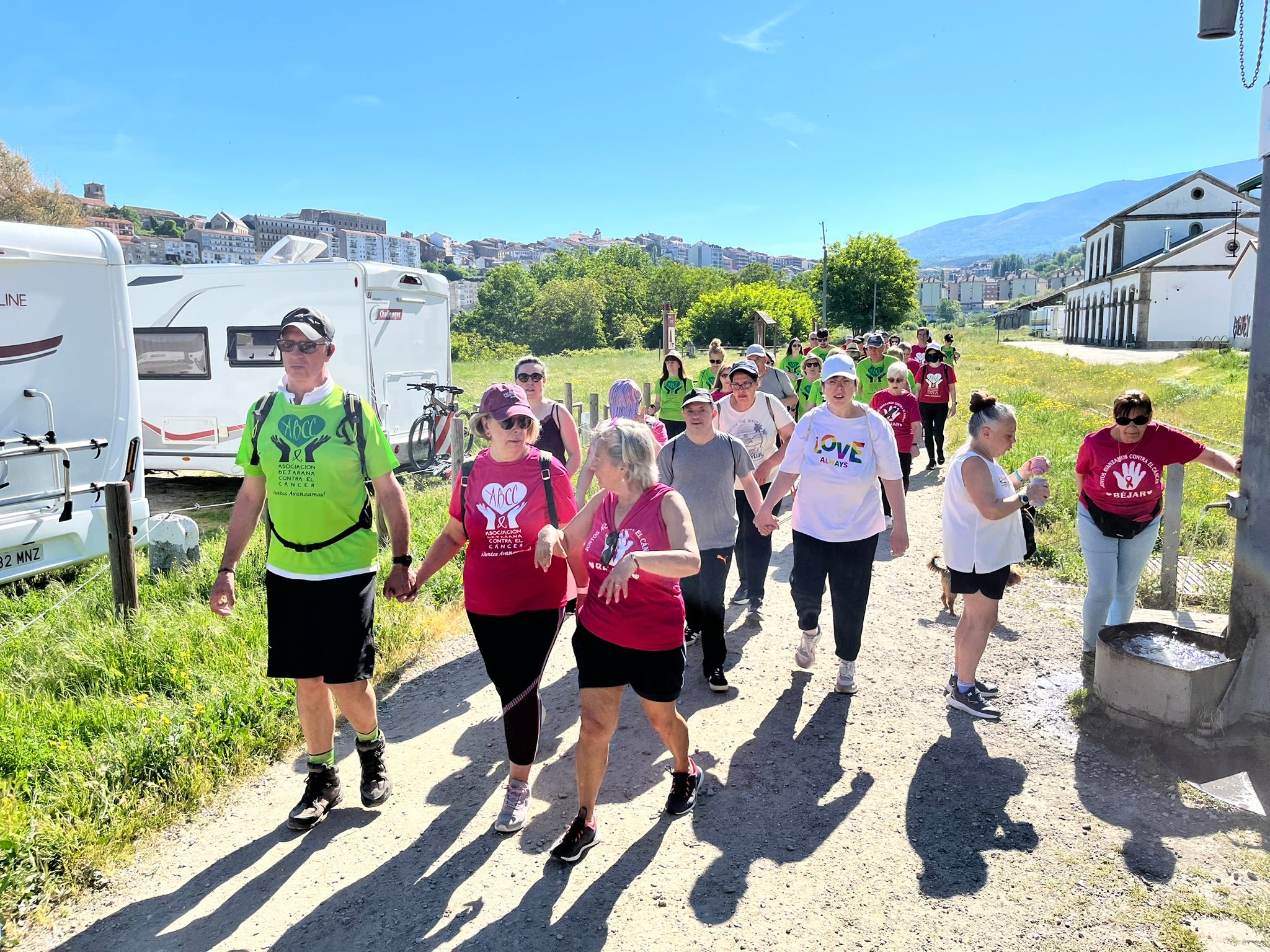 Béjar camina a buen ritmo contra el cáncer