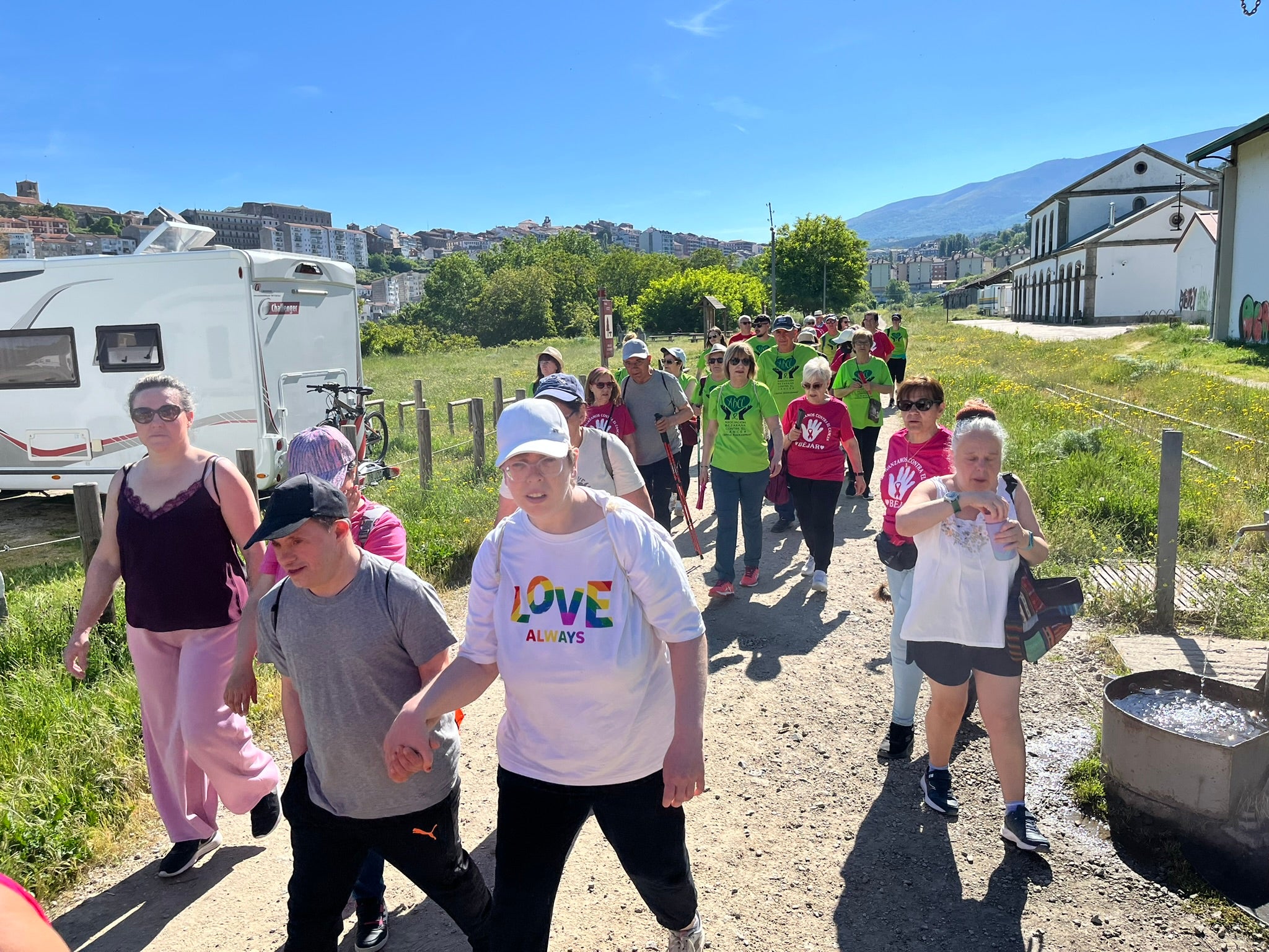 Béjar camina a buen ritmo contra el cáncer