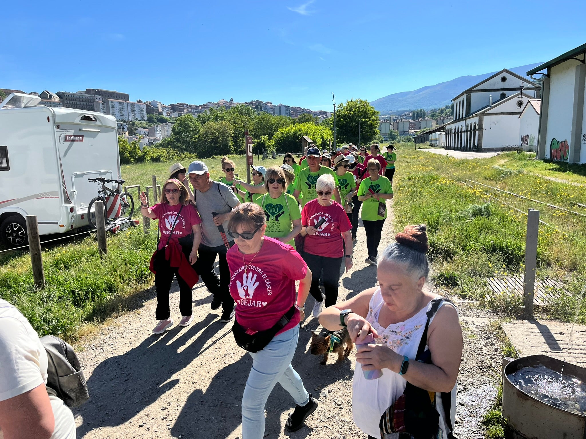 Béjar camina a buen ritmo contra el cáncer