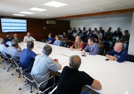 Debate durante una de las mesas de la Lonja.