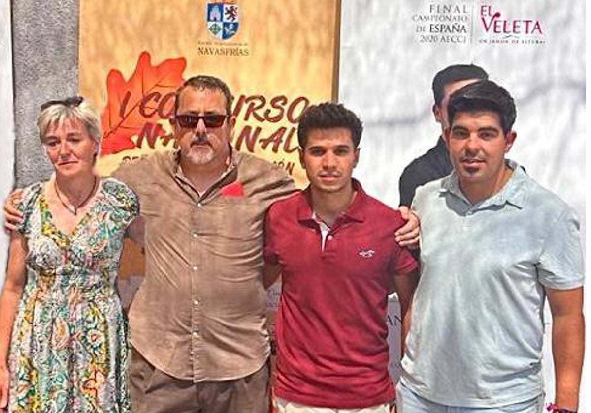 Pilar López, Óscar Pérez, José Manuel Piriz y Jairo Navais.