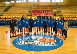 Plantilla con la que el Perfumerías Avenida acabó la temporada salvo Sierra Calhoun.