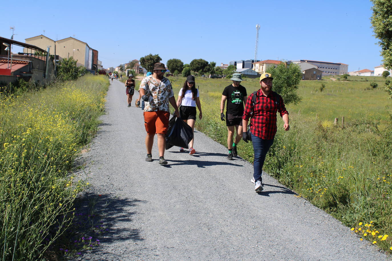 De &quot;plogging&quot; por tierras de Guijuelo