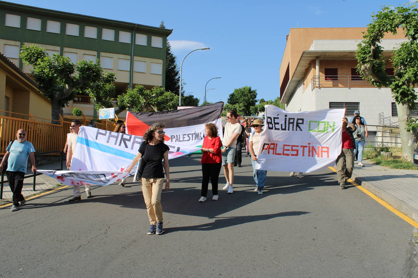 Béjar se manifiesta en apoyo de Palestina