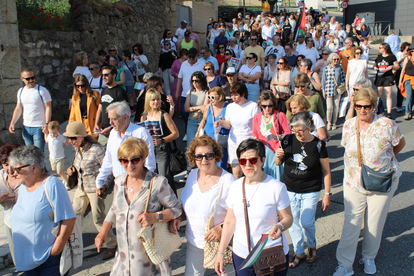 Béjar se manifiesta en apoyo de Palestina