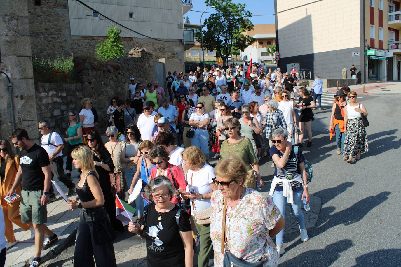 Béjar se manifiesta en apoyo de Palestina