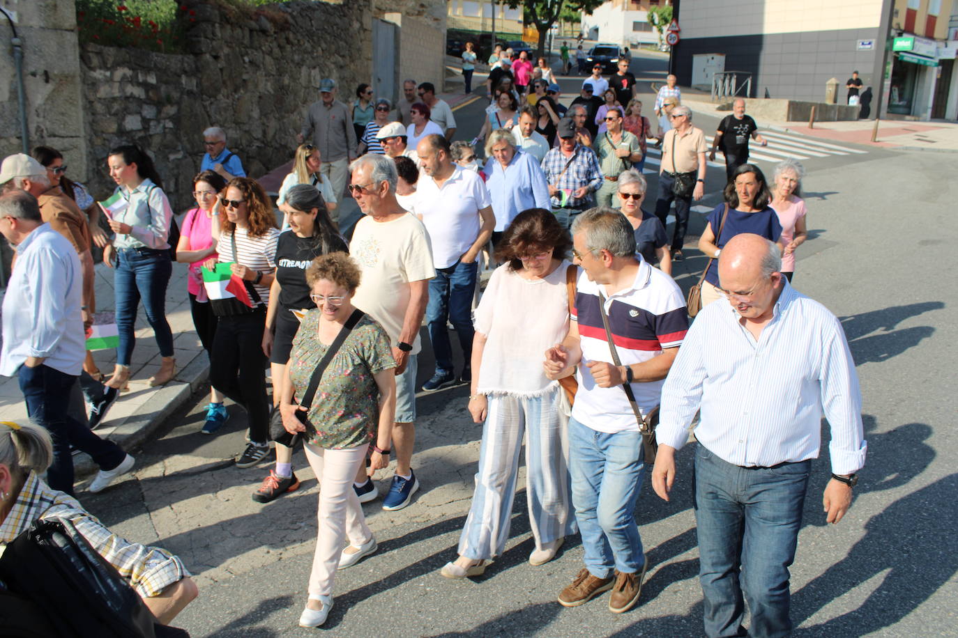 Béjar se manifiesta en apoyo de Palestina