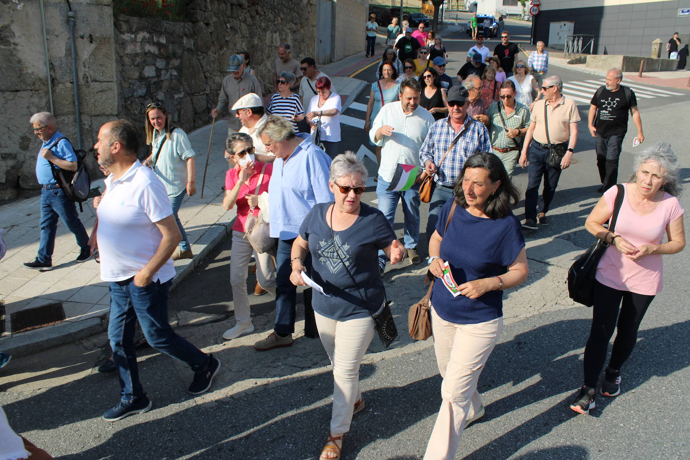 Béjar se manifiesta en apoyo de Palestina