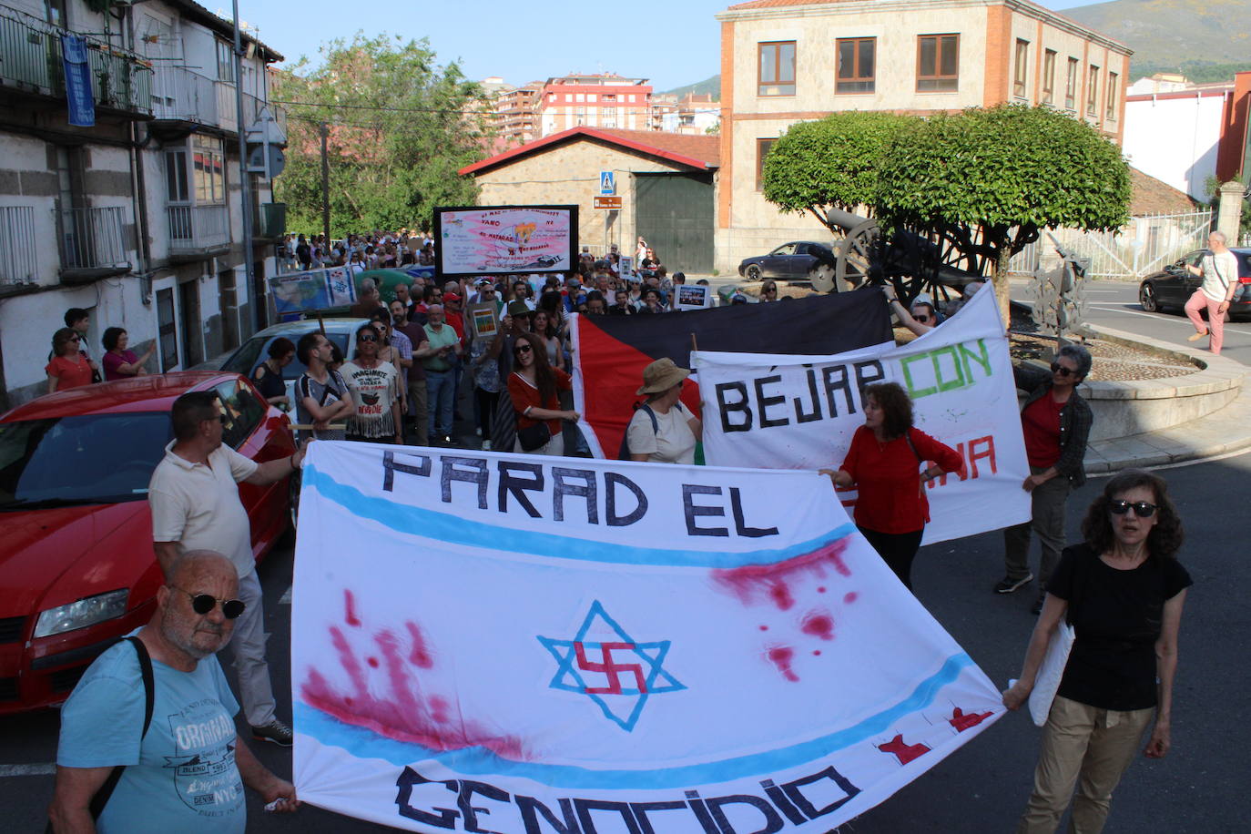 Béjar se manifiesta en apoyo de Palestina