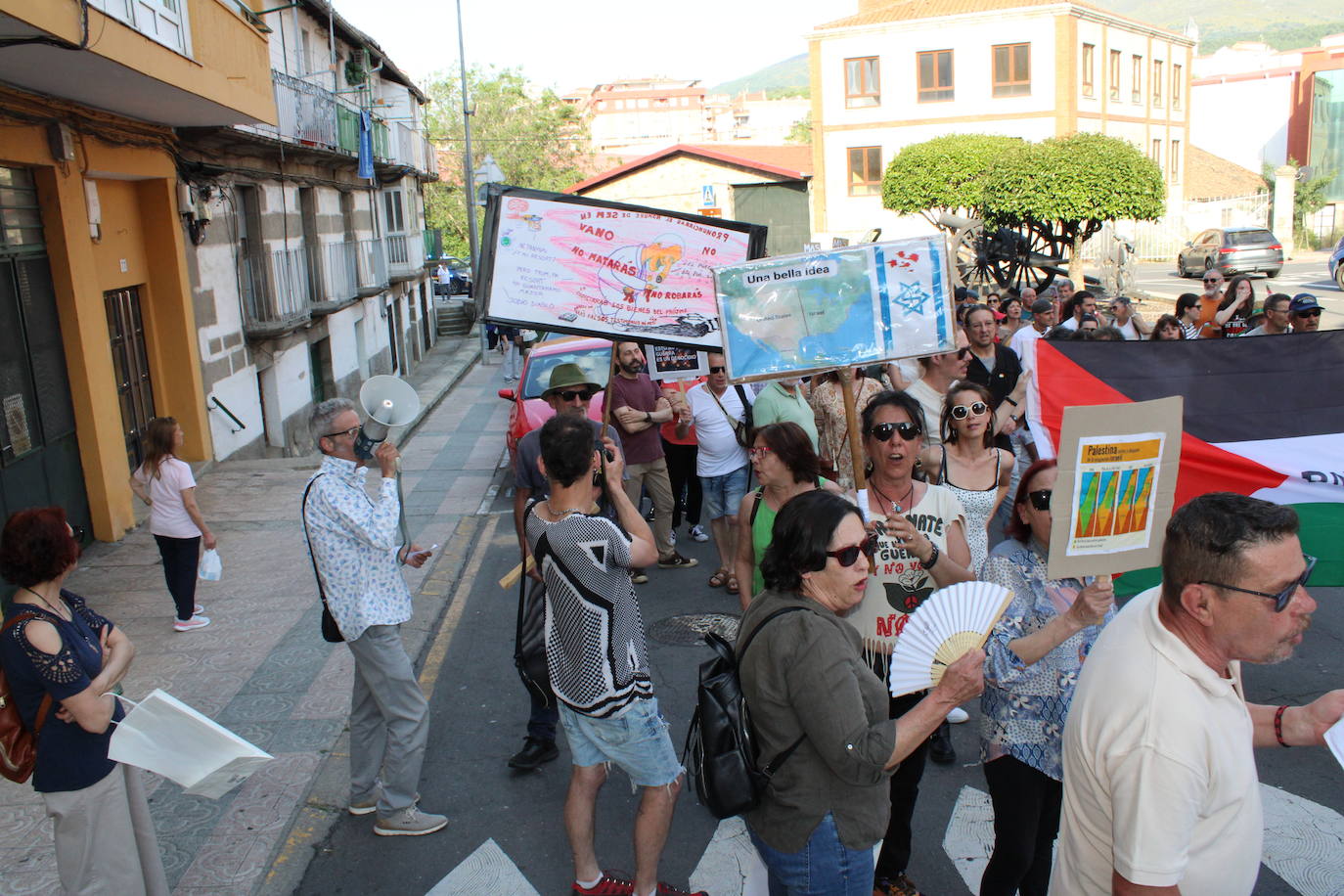 Béjar se manifiesta en apoyo de Palestina