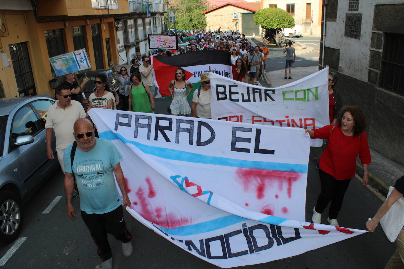Béjar se manifiesta en apoyo de Palestina