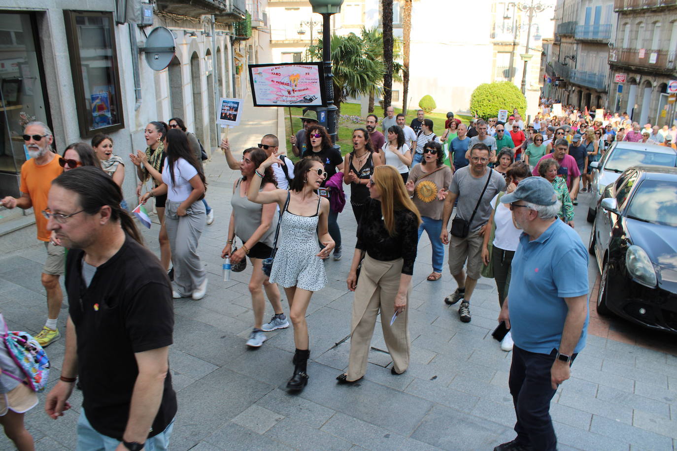 Béjar se manifiesta en apoyo de Palestina