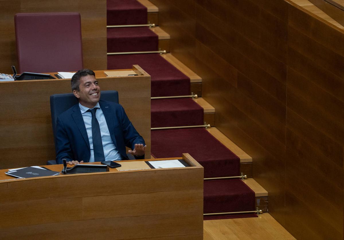 El president de la Generalitat, Carlos Mazón.