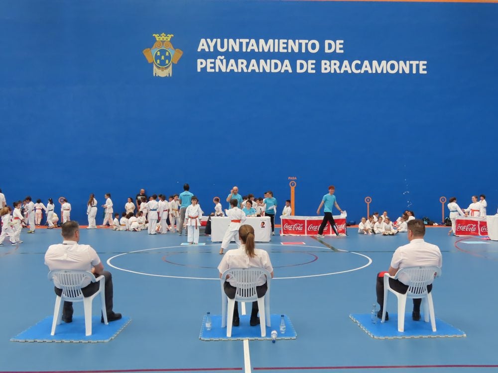 Más de 300 karatecas en Peñaranda