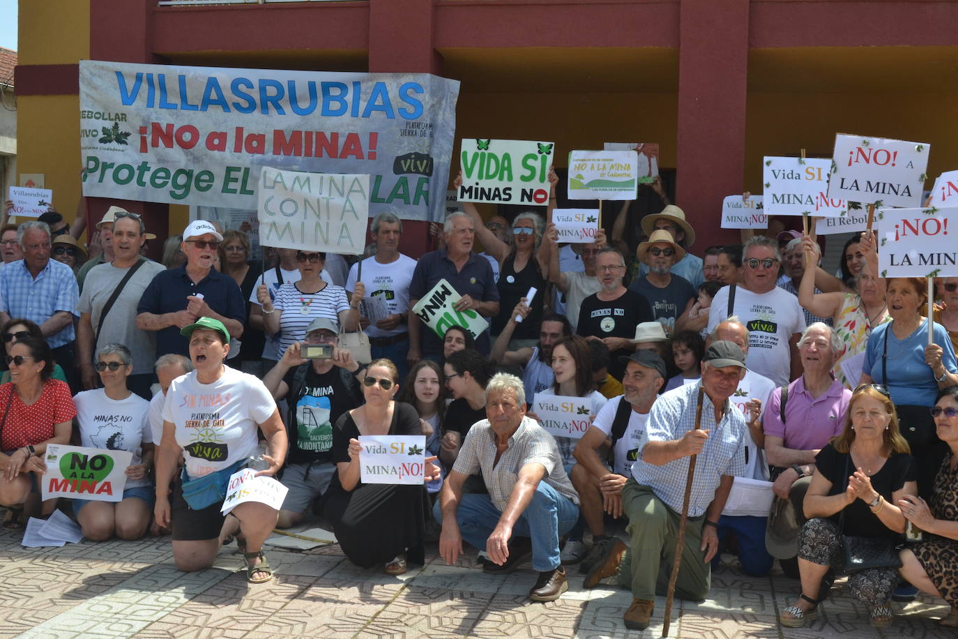 Villasrubias levanta la voz contra el proyecto minero y solicita su paralización