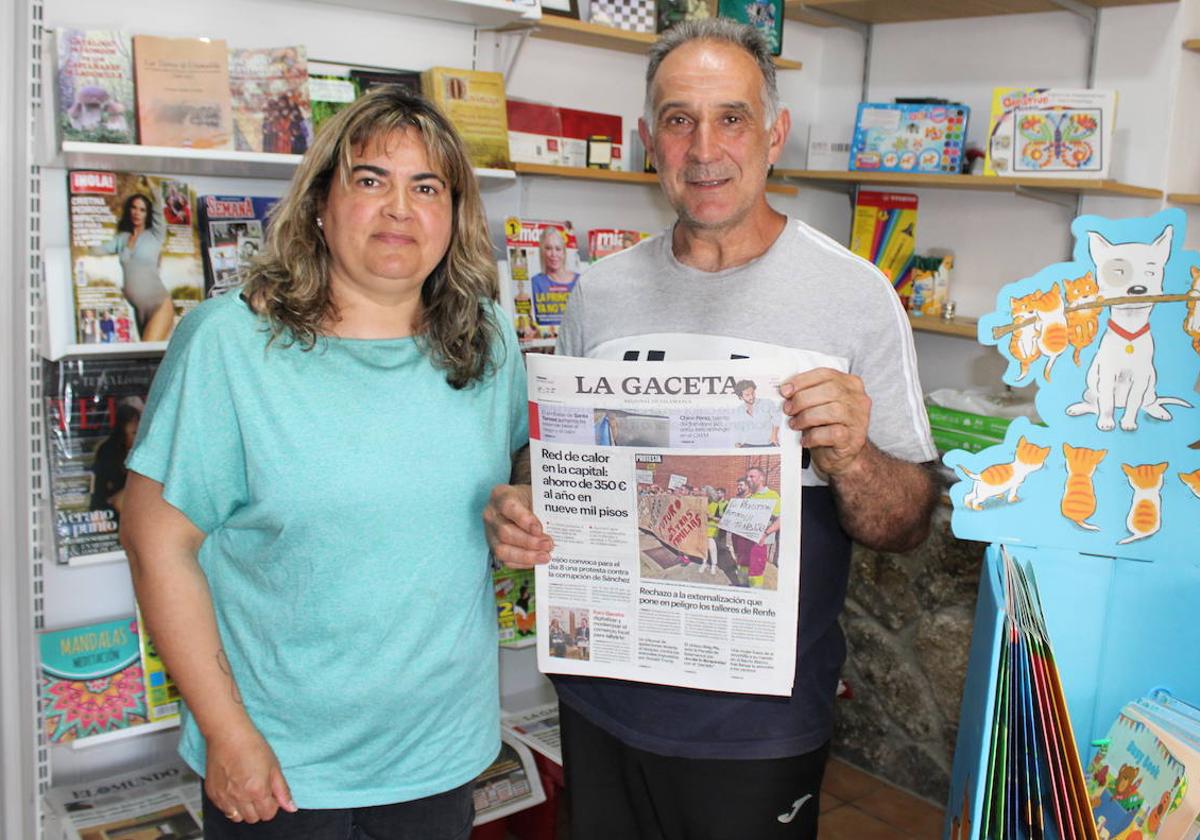 Clara Hernández y Juan Carlos Calvo.