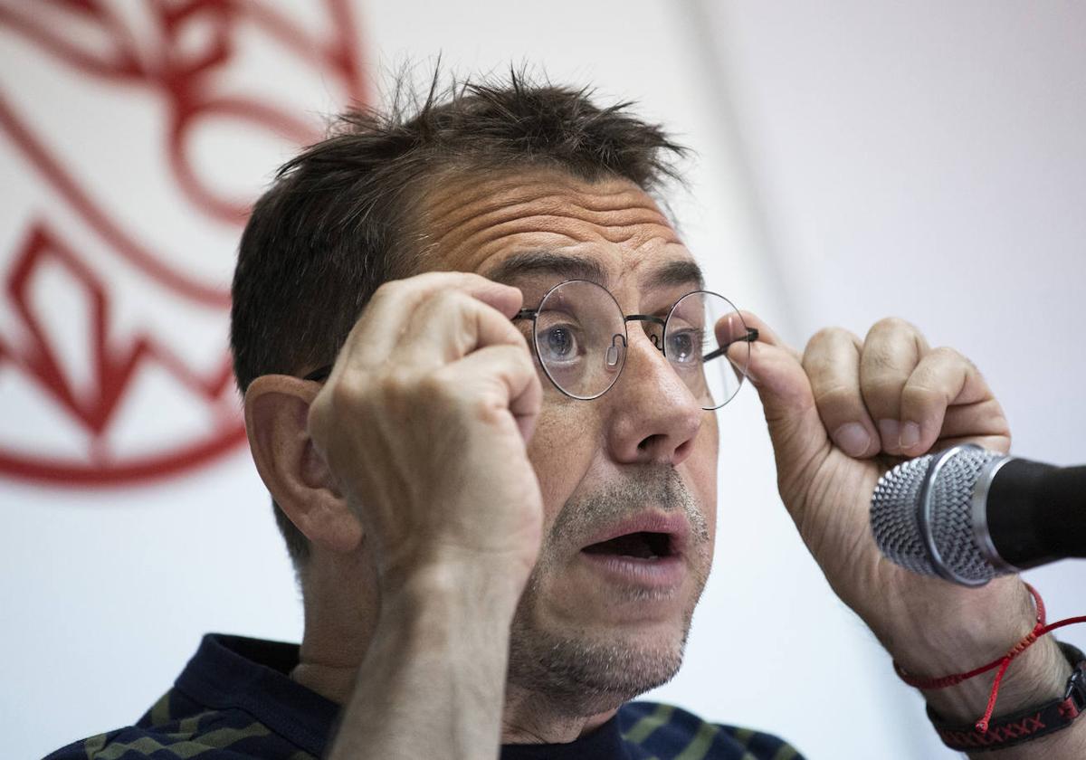 El cofundador de Podemos, Juan Carlos Monedero.