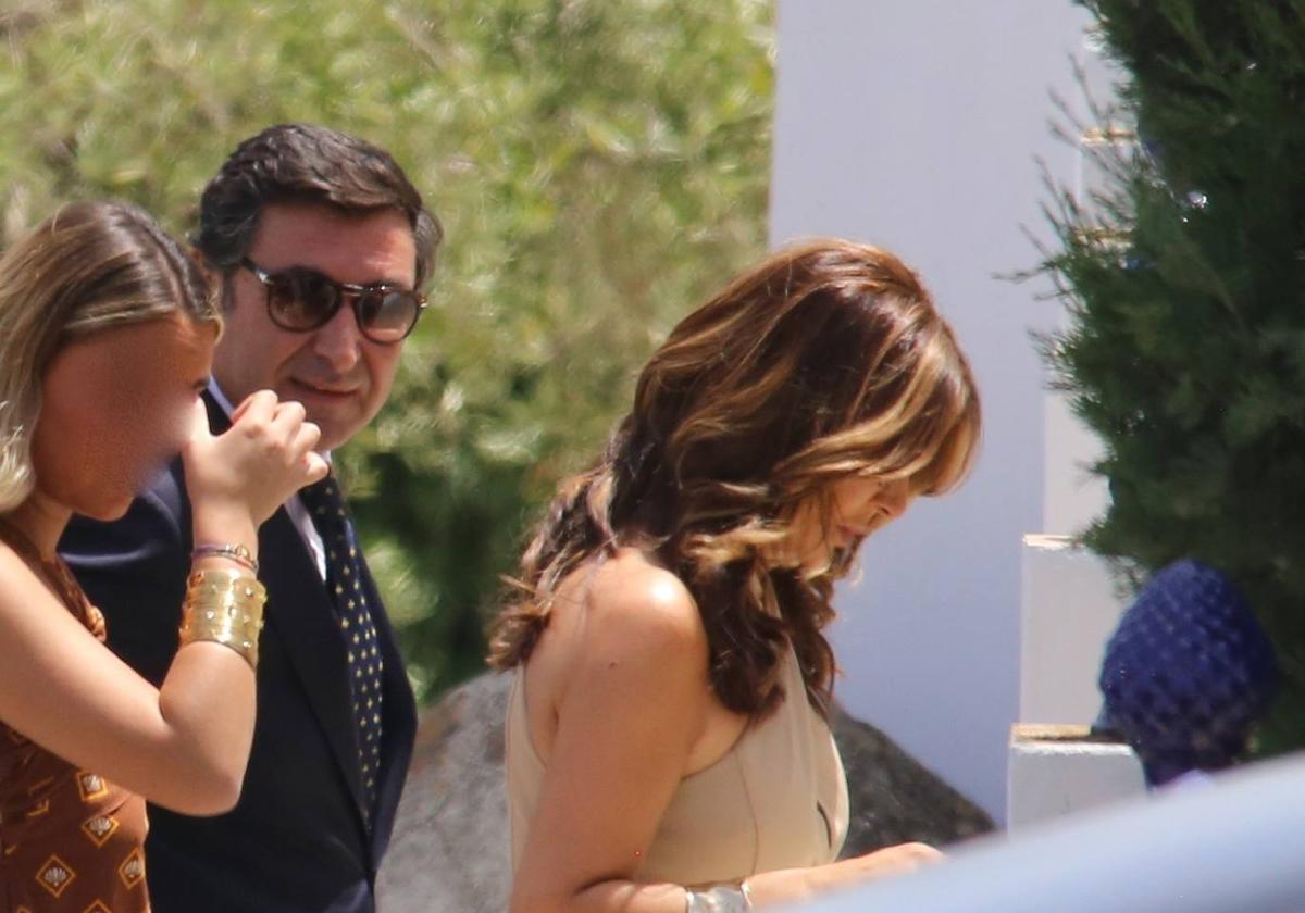 Raquel Bollo, en la Comunión de Ana Rivera.